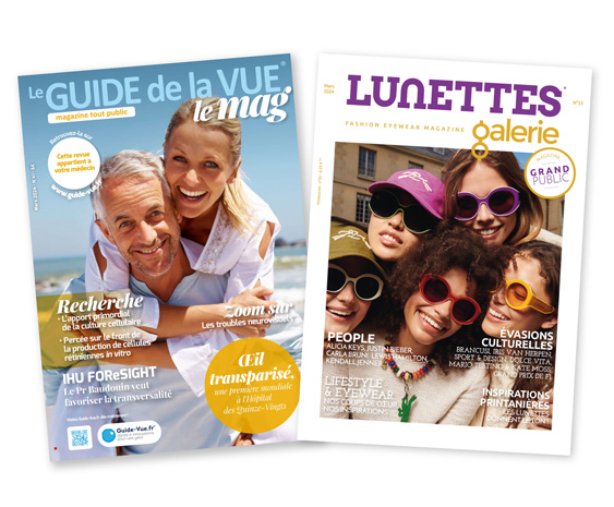Magazines Guide Vue et Lunettes Galerie 