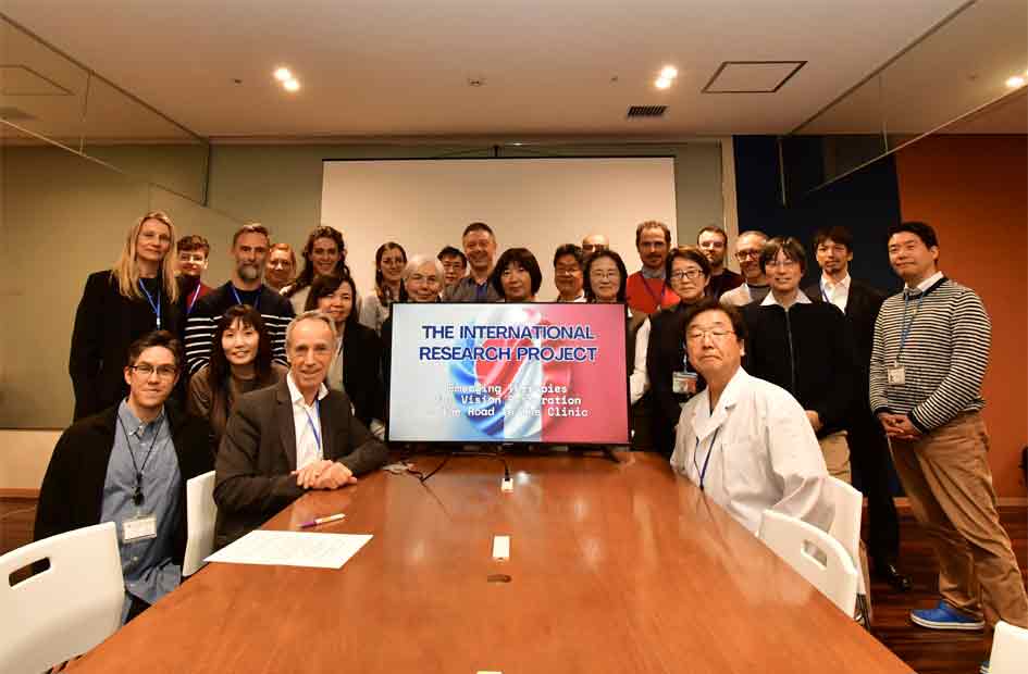Signature de l'iRP en présence des différents. ©DR Institut de la vision