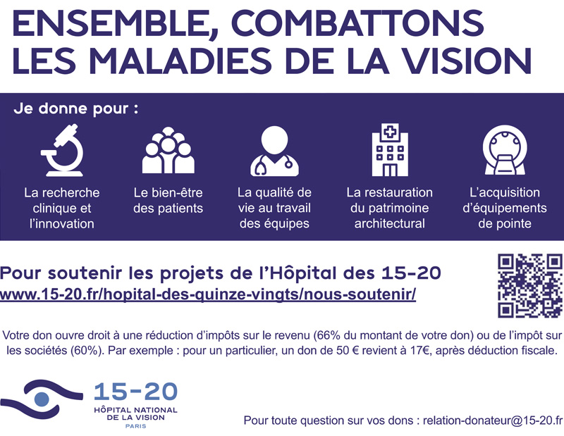 Soutenir les 15-20 fondation